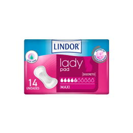 Hartmann Lindor Lady Pad Maxi 5 Gotas 14U | HogarLider