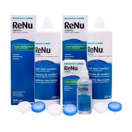 Renu Multiplus 2x500ml + 60ml 3 Piezas | HogarLider