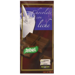 Santiveri Chocolate Con Leche + Maltitol 80g | HogarLider