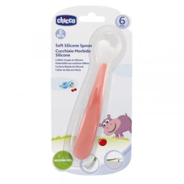 Chicco Cuchara Silicona 6m+ | HogarLider