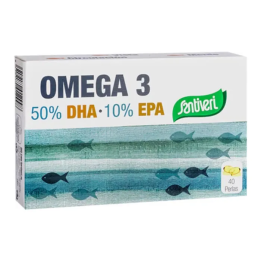 Santiveri Omega 3 DHA + EPA 40 Perlas | HogarLider