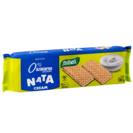 Santiveri Galletas Rellenas Nata 120g | HogarLider