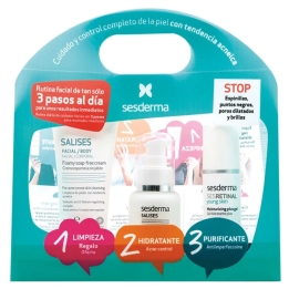 Sesderma Salises Antiacné Pack 3 Piezas | HogarLider