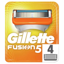 Gillette Fusion5 Maquinilla Afeitar, 4 Recambios | HogarLider