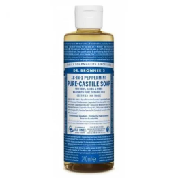 Dr. Bronner's Jábon Líquido Bio 240ml Menta | HogarLider