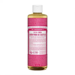 Dr. Bronner's Jábon Líquido Bio 475ml Rosas | HogarLider