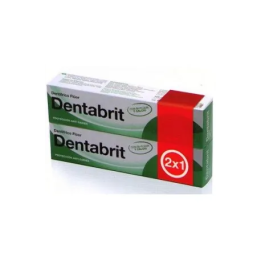 Dentabrit Pasta Dental Fluor 75ml 2x1 | HogarLider