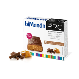Bimanán Befit Barritas Chocolate y Caramelo 6uds | HogarLider