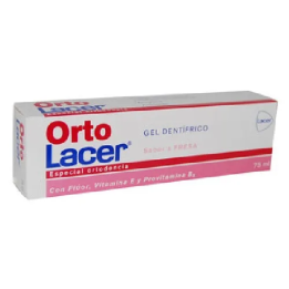 Ortolacer Gel Dentrifico Fresa 75ml | HogarLider