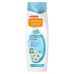 Natural Honey Wash y Go Champú Normal 400ml | HogarLider