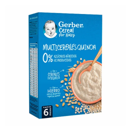 Gerber Multicereales Quinoa 0% 270g | HogarLider