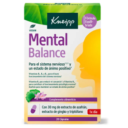 Kneipp Mental Balance cápsulas 20 u | HogarLider