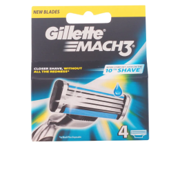 Gillette Mach3 Recambio 4 Unidades | HogarLider