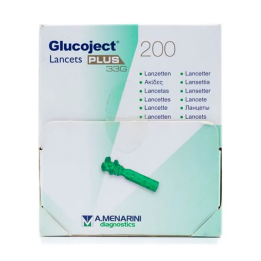 Menarini Glucoject 200 Lancetas Plus 33g | HogarLider