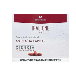 Iraltone AGA Anticaída Capilar 2 x 60 Capsulas | HogarLider