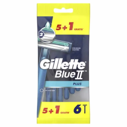 Gillette BlueII Plus Maquinillas Desechables x6 | HogarLider