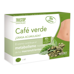 Eladiet Triestop Cafe Verde Sin Cafeina 60 Comp | HogarLider