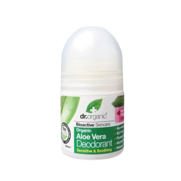 Dr Organic Aloe Vera Desodorante Roll On 50ml | HogarLider