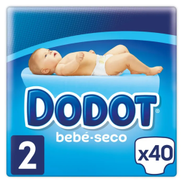 Dodot Bebé-Seco Pañales Talla 2, 40 Pañales | HogarLider