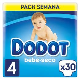 Dodot Bebé-Seco Pañales Talla 4, 30 Pañales | HogarLider