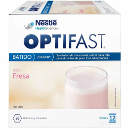 Optifast Batido Fresa 12x55g | HogarLider