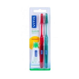 Vitis Cepillo De Dientes Suave Duplo | HogarLider