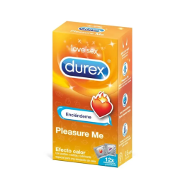 Durex Pleasure Me Efecto Calor 12 Unidades | HogarLider