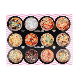 Eurostil Pan De Oro Nail Art Set 12 Colores 1un | HogarLider