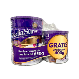 Pediasure Chocolate 850g+Pediasure… · 84270300140… | HogarLider
