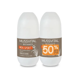 Mussvital Botanics Deo Men Sport 2x75ml | HogarLider