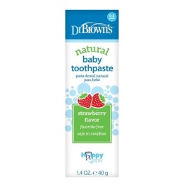 Dr.Brown´s Pasta Dental Sabor Fresa 40g | HogarLider