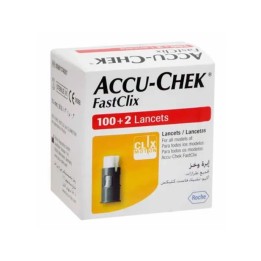 Accu-Chek Fastclix Lancetas 102U | HogarLider