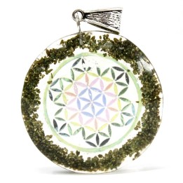 Colgante de Orgonita -Piedra Verde | HogarLider