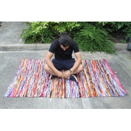 Alfombra grande de trapo - 105x185cm | HogarLider