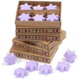 Caja de 6 ceras de Soja -Campos de lavanda | HogarLider