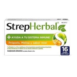 Strepsils Strepherbal Própolis y Miel | HogarLider