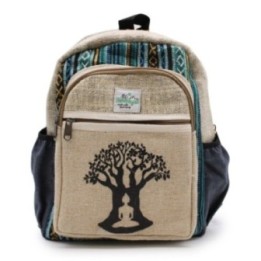 Mochila Pequeña De Cáñamo - Bohdi Tree Design | HogarLider