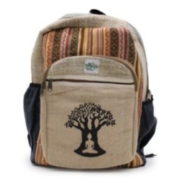 Mochila Grande De Cáñamo - Bohdi Tree Design | HogarLider