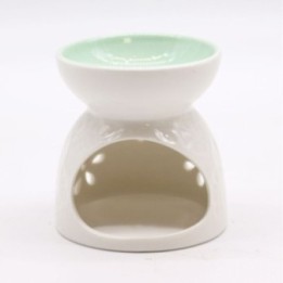Quemador aceite clásico - Floral y Azul | HogarLider