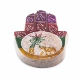Porta Incienso Hamsa de Esteatita… · AW-SoapISH… | HogarLider