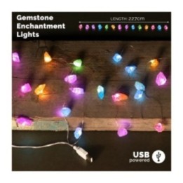 Luces de encantamiento de piedras… · AW-GEL-04 | HogarLider