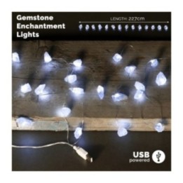 Luces de encantamiento de piedras… · AW-GEL-05 | HogarLider