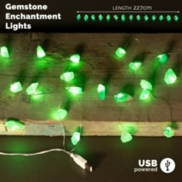 Luces de encantamiento de piedras… · AW-GEL-08 | HogarLider