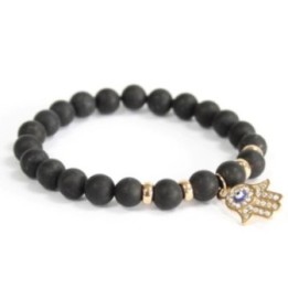 Hamsa / Ágata negra - Pulsera de… · AW-Boho-03 | HogarLider