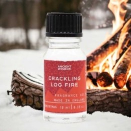 Crackling Log Fire Fragrance Oil 10ml | HogarLider