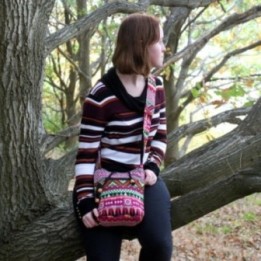 Tejido Jacquard - Mochila peq. Rosada | HogarLider