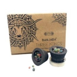 Caja de 6 copas de Resina Banjara - 3 Reyes | HogarLider