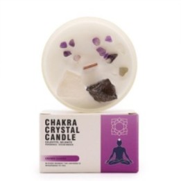 Velas de Cristal de Chakra - Chakra de la Corona | HogarLider