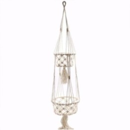 Macetero de Macrame - Doble | HogarLider