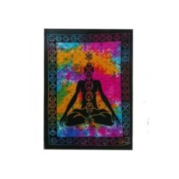 Arte de pared de algodón - Buda chakra | HogarLider